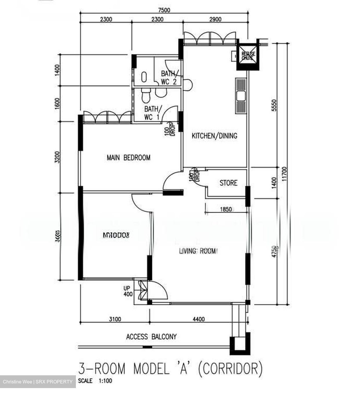 Blk 121 Potong Pasir Avenue 1 (Toa Payoh), HDB 3 Rooms #553954661